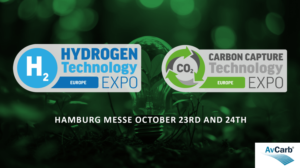 AvCarb to Present at H2 Hydrogen European Technology Conference at the Hamburg Messe October 23rd and 24th